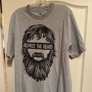 WWE Daniel Bryan Respect The Beard 2 Sided Graphic T Shirt Authentic Size Large